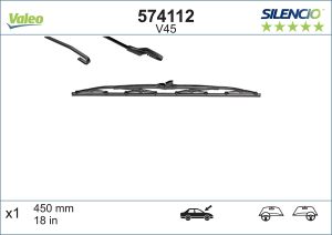 Lamela stergator MAZDA 323 III Hatchback (BF) 1.7 D (BF7S) diesel 54 cai VALEO 574112