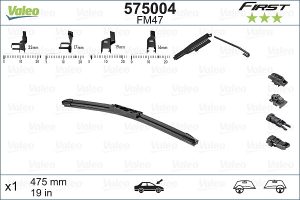 Lamela stergator MAZDA 626 III Hatchback (GD) 2.2 12V (GD102) benzina 115 cai VALEO 575004
