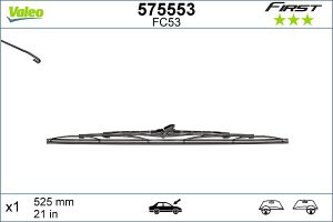 Lamela stergator MAZDA 323 C IV (BG) 1.7 D (BG7S) diesel 56 cai VALEO 575553
