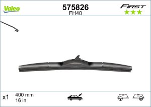 Lamela stergator MAZDA 6 limuzina (GH) 2.2 MZR-CD (GH10) diesel 125 cai VALEO 575826