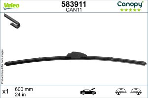 Lamela stergator MAZDA 2 hatchback (KB) 1.5 Hybrid (KBAC3X) benzina/elector 116 cai VALEO 583911