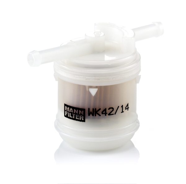 Filtru combustibil MAZDA 323 III Hatchback (BF) 1.5 i Turbo (BF5S) benzina 115 cai MANN-FILTER WK 42/14