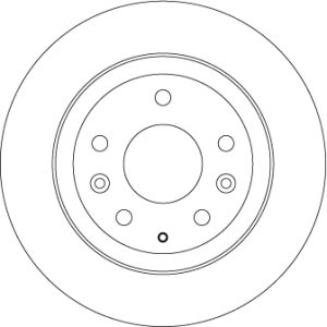 Disc frana TRW DF6807 – imagine produs