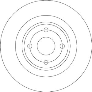 Disc frana TRW DF6974 – imagine produs
