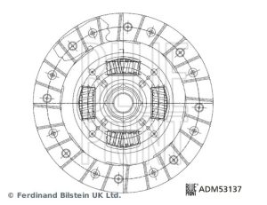 Disc ambreiaj BLUE PRINT ADM53137