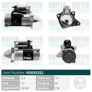 Electromotor HOFFER H5035252 – MAZDA | AutoRival