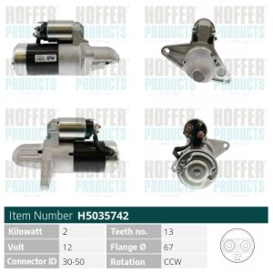 Electromotor HOFFER H5035742 – MAZDA | AutoRival