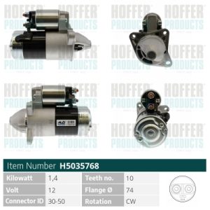 Electromotor HOFFER H5035768 – MAZDA | AutoRival