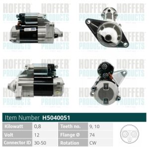 Electromotor HOFFER H5040051 – MAZDA | AutoRival