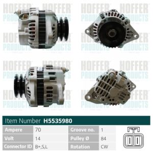 Alternator HOFFER H5535980 – MAZDA | AutoRival