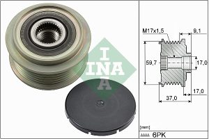 Fulie alternator INA 535 0035 10 Fulie alternator INA 535 0035 10 – imagine produs