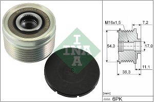 Fulie alternator INA 535 0039 10 – imagine produs