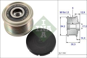 Fulie alternator INA 535 0194 10 – imagine produs