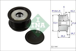 Fulie alternator INA 535 0236 10 – imagine produs