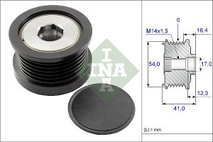 Fulie alternator INA 535 0259 10 Fulie alternator INA 535 0259 10 – imagine produs