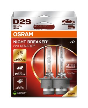 Bec far faza lunga OSRAM 66240XN2-2HB