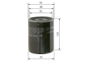 Filtru ulei BOSCH 0 986 452 064
