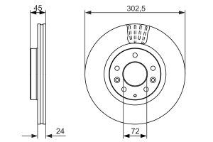 Disc frana BOSCH 0 986 479 700