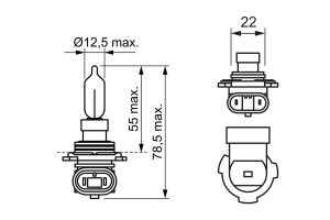 Bec far faza lunga BOSCH 1 987 302 027