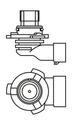 Bec far faza lunga BOSCH 1 987 302 807