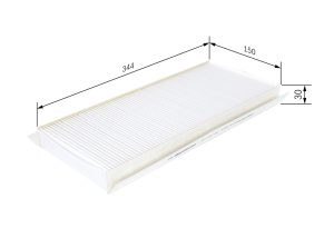 Filtru aer habitaclu BOSCH 1 987 432 006