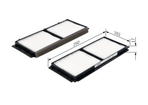 Filtru aer habitaclu BOSCH 1 987 432 209