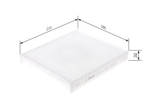 Filtru aer habitaclu BOSCH 1 987 435 108