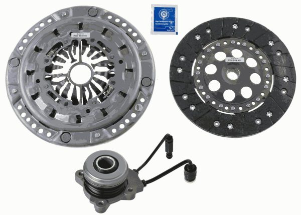 Kit ambreiaj MERCEDES-BENZ A-CLASS (W168) A 160 CDI (168.007) diesel 60 cai SACHS 3000 990 049