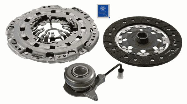 Kit ambreiaj MERCEDES-BENZ A-CLASS (W169) A 200 CDI (169.308, 169.008) diesel 136 cai SACHS 3000 990 161