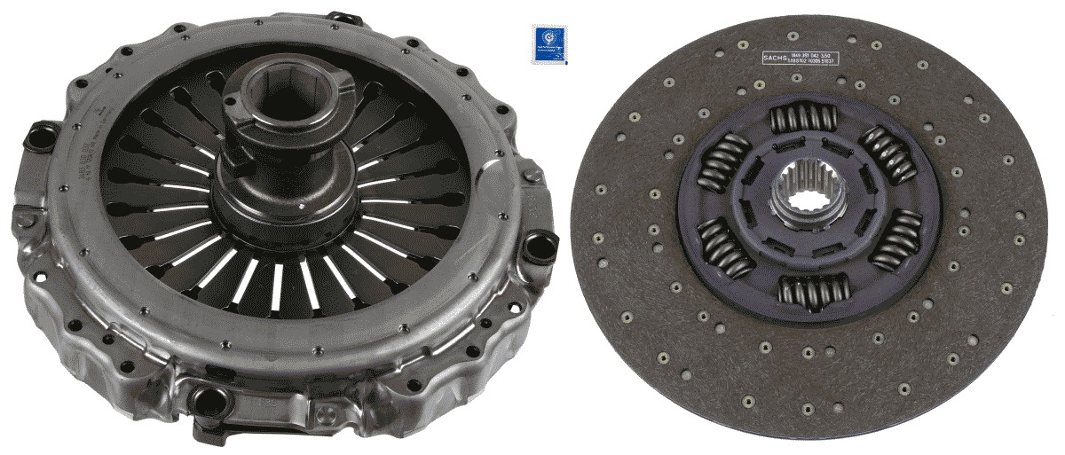 Kit ambreiaj MERCEDES-BENZ ACTROS 1853 S, 1853 LS diesel 530 cai SACHS 3400 700 415