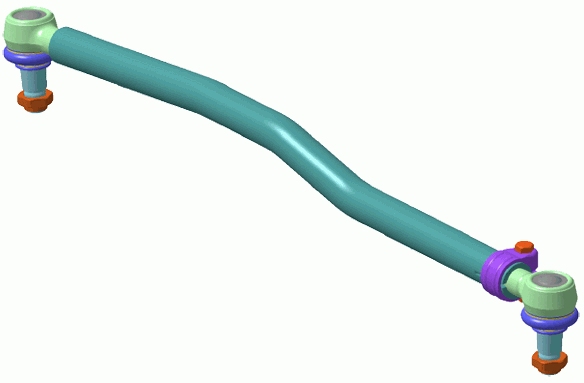 Bieleta directie MERCEDES-BENZ ACTROS 2640 B diesel 394 cai LEMFORDER 19904 01