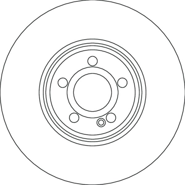 Disc frana MERCEDES-BENZ A-CLASS (W177) A 250 (177.046) benzina 224 cai TRW DF6896S