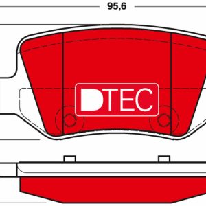 Placute frana MERCEDES-BENZ A-CLASS (W168) A 160 (168.033, 168.133) benzina 102 cai TRW GDB1481DTE