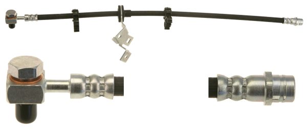 Furtun frana MERCEDES-BENZ M-CLASS (W163) ML 270 CDI (163.113) diesel 163 cai TRW PHD966