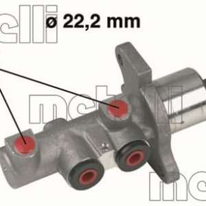Pompa centrala frana MERCEDES-BENZ A-CLASS (W168) A 140 (168.031, 168.131) benzina 82 cai METELLI 05-0293