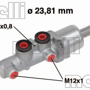 Pompa centrala frana MERCEDES-BENZ A-CLASS (W169) A 160 (169.031, 169.331) benzina 95 cai METELLI 05-0668