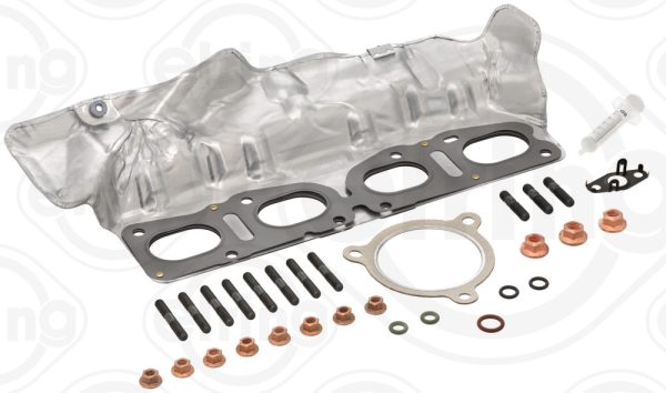 Set montaj turbocompresor MERCEDES-BENZ A-CLASS (W176) A 180 (176.042) benzina 122 cai ELRING 523.800