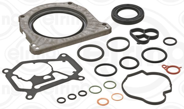 Set garnituri carter MERCEDES-BENZ A-CLASS limuzina (V177) A 220 Mild-Hybrid 4-matic (177.145) benzina/elector 190 cai ELRING 761.500