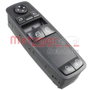 Comutator macara geam MERCEDES-BENZ A-CLASS (W169) A 200 TURBO (169.034, 169.334) benzina 193 cai METZGER 0916680