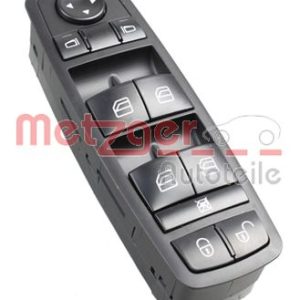 Comutator macara geam MERCEDES-BENZ A-CLASS (W169) A 160 (169.031, 169.331) benzina 95 cai METZGER 0916682