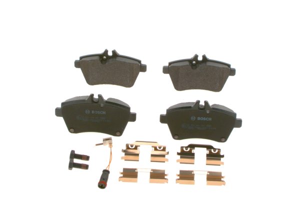 Placute frana MERCEDES-BENZ A-CLASS (W169) A 160 CDI (169.006, 169.306) diesel 82 cai BOSCH 0 986 494 087