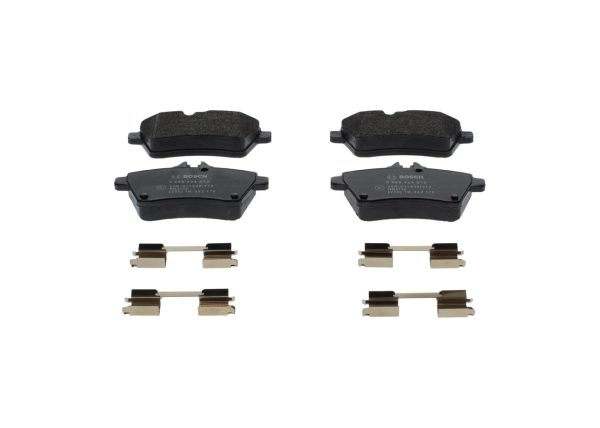 Placute frana MERCEDES-BENZ A-CLASS (W169) A 180 CDI (169.007, 169.307) diesel 109 cai BOSCH 0 986 494 570
