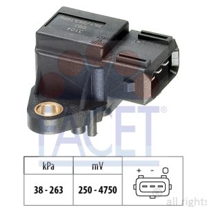 Senzor presiune aer MERCEDES-BENZ A-CLASS (W168) A 170 CDI (168.008) diesel 90 cai FACET 10.3104
