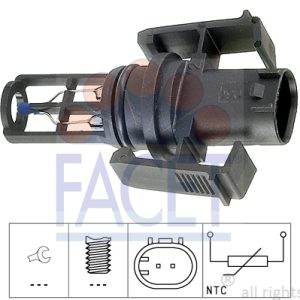 Senzor temperatura aer admisie MERCEDES-BENZ M-CLASS (W163) ML 270 CDI (163.113) diesel 163 cai FACET 10.4014