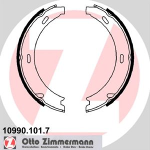 Set saboti frana frana de mana MERCEDES-BENZ A-CLASS (W169) A 180 CDI (169.007, 169.307) diesel 109 cai ZIMMERMANN 10990.101.7