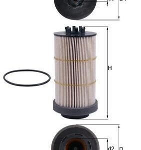 Filtru combustibil MERCEDES-BENZ ACTROS MP2 / MP3 3336 AS diesel 360 cai KNECHT KX 80/1D
