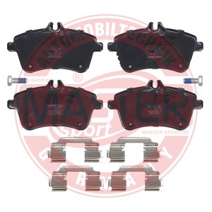 Placute frana MERCEDES-BENZ A-CLASS (W169) E-CELL (169.090) electric 68 cai MASTERSPORT GERMANY 13046027082N-SET-MS
