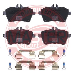 Placute frana MERCEDES-BENZ A-CLASS (W169) A 170 (169.032, 169.332) benzina 116 cai MASTERSPORT GERMANY 13046027112N-SET-MS