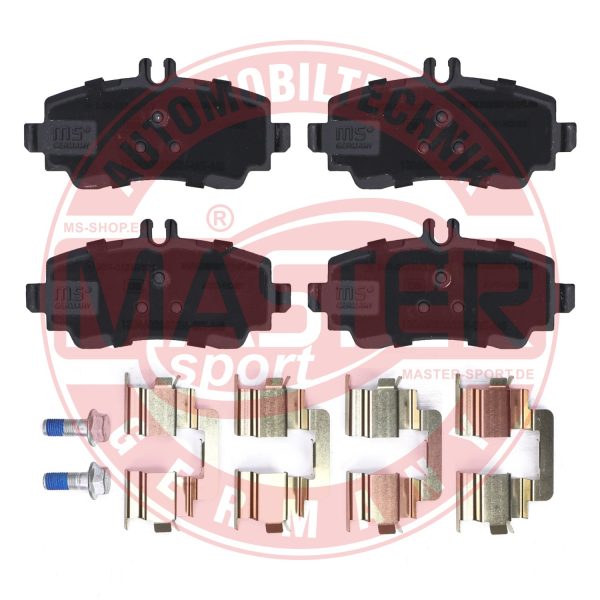 Placute frana MERCEDES-BENZ A-CLASS (W168) A 140 (168.031, 168.131) benzina 82 cai MASTERSPORT GERMANY 13046028332N-SET-MS