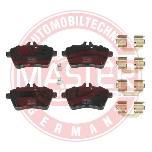 Placute frana MERCEDES-BENZ A-CLASS (W169) A 150 (169.031, 169.331) benzina 95 cai MASTERSPORT GERMANY 13046028852N-SET-MS